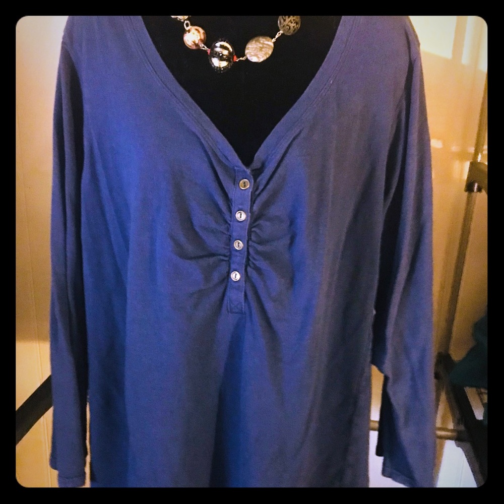 Navy blue shirt